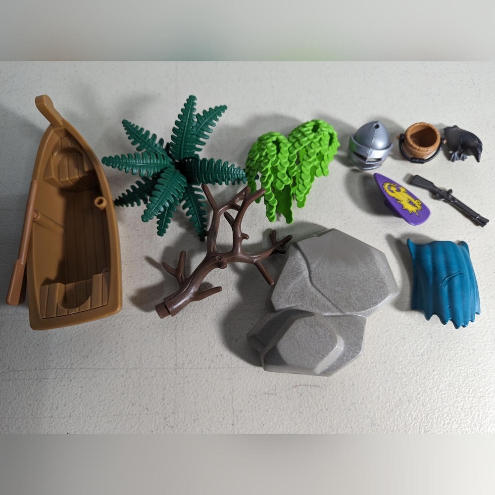 Vintage Playmobil Toy Accessory Lot